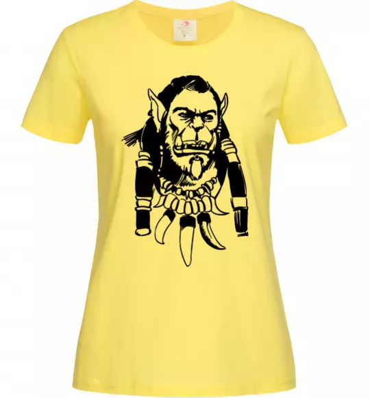 Жіноча футболка Durotan Лимонний фото