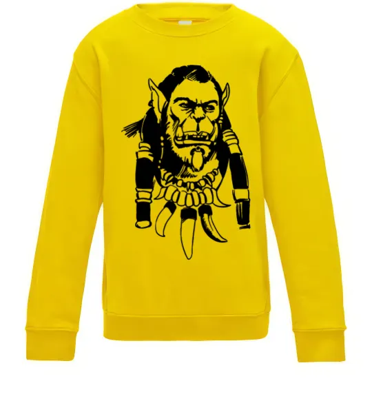 Дитячий світшот Durotan Сонячно жовтий фото