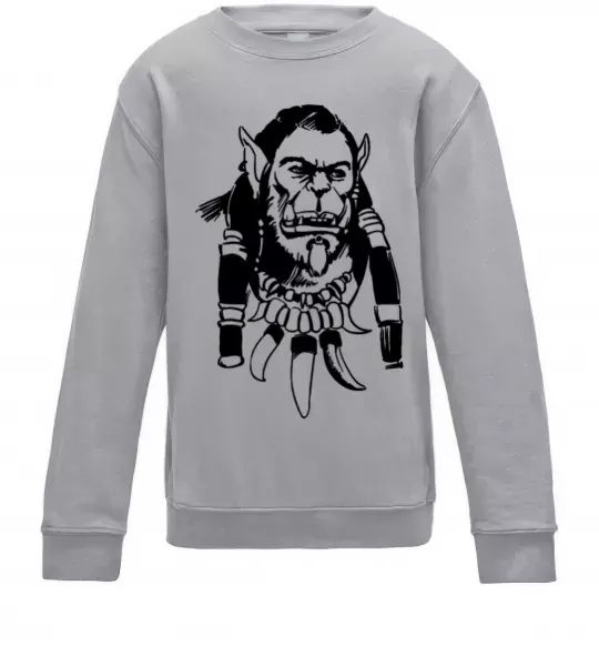 Дитячий світшот Durotan Сірий меланж фото