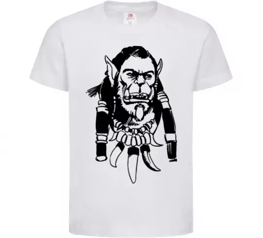 Детская футболка Durotan Белый фото