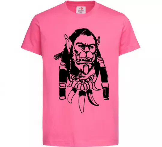 Детская футболка Durotan Ярко-розовый фото