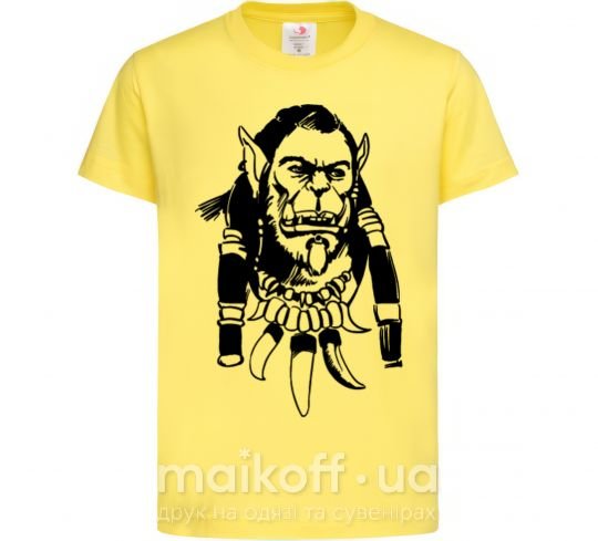 Детская футболка Durotan Лимонный фото