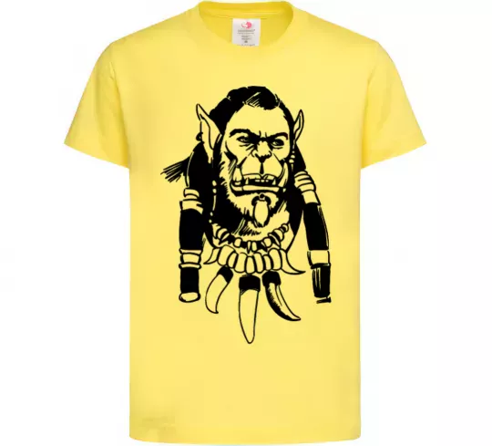 Детская футболка Durotan Лимонный фото