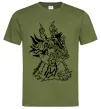 Чоловіча футболка Guldan Оливковий фото