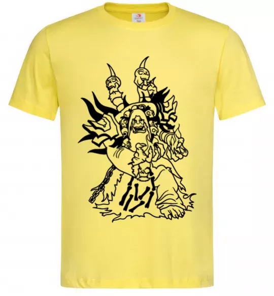 Чоловіча футболка Guldan Лимонний фото