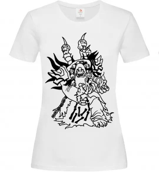 Женская футболка Guldan Белый фото