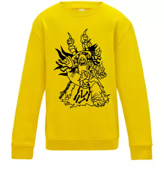 Детский Свитшот Guldan Солнечно желтый фото