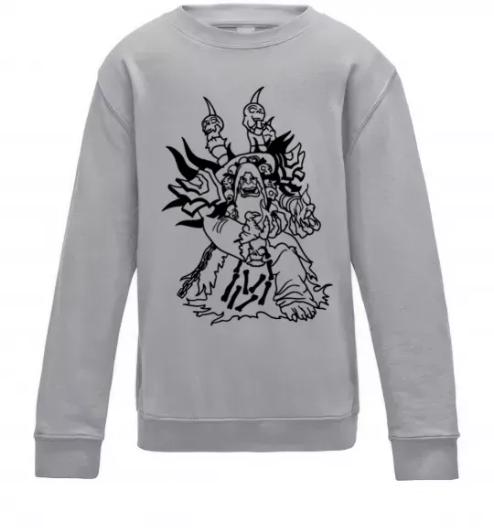 Детский Свитшот Guldan Серый меланж фото