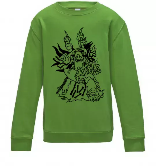 Детский Свитшот Guldan Лаймовый фото