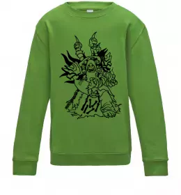 Детский Свитшот Guldan Лаймовый фото