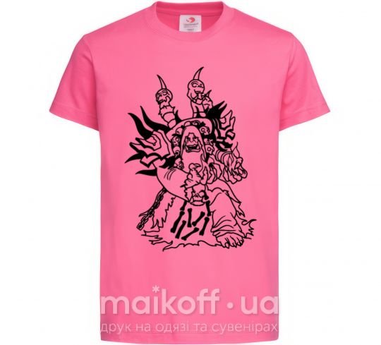 Детская футболка Guldan Ярко-розовый фото