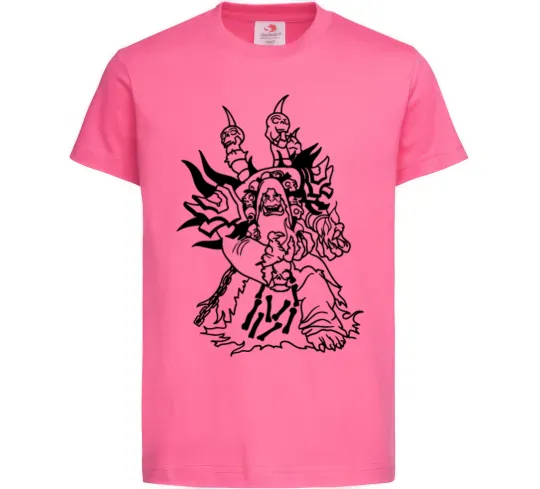 Детская футболка Guldan Ярко-розовый фото