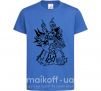 Детская футболка Guldan Ярко-синий фото