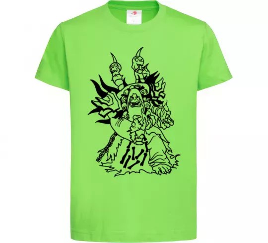 Детская футболка Guldan Лаймовый фото