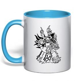 Чашка з кольоровою ручкою Guldan Чашка з кольоровою ручкою Guldan