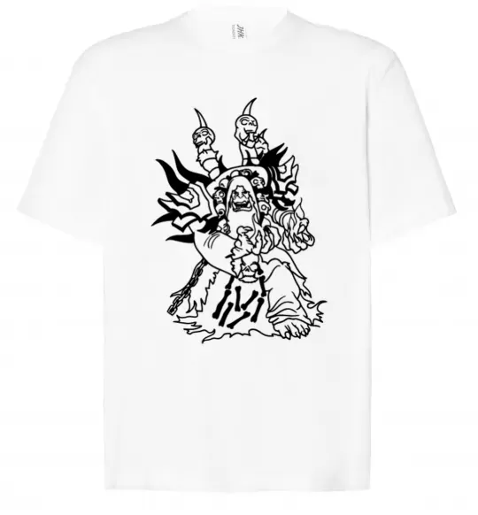 Футболка Оверсайз Guldan Белый фото