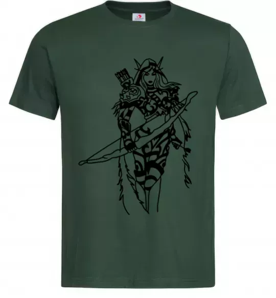 Мужская футболка Windrunner Темно-зеленый фото