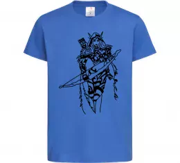 Детская футболка Windrunner Ярко-синий фото