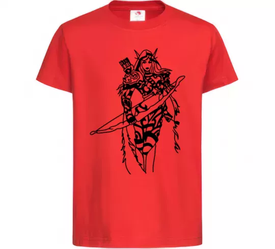 Дитяча футболка Windrunner Червоний фото