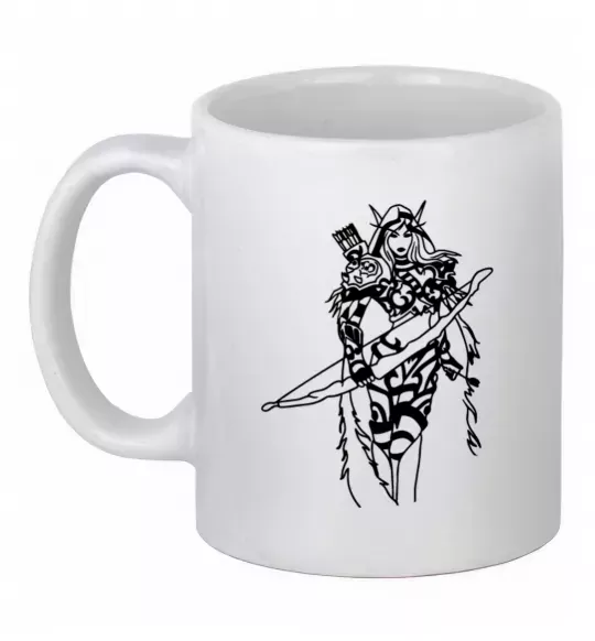 Чашка керамічна Windrunner Білий фото