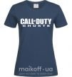 Жіноча футболка Call of Duty ghosts Темно-синій фото