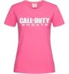 Женская футболка Call of Duty ghosts Ярко-розовый Женская футболка Call of Duty ghosts Ярко-розовый фото