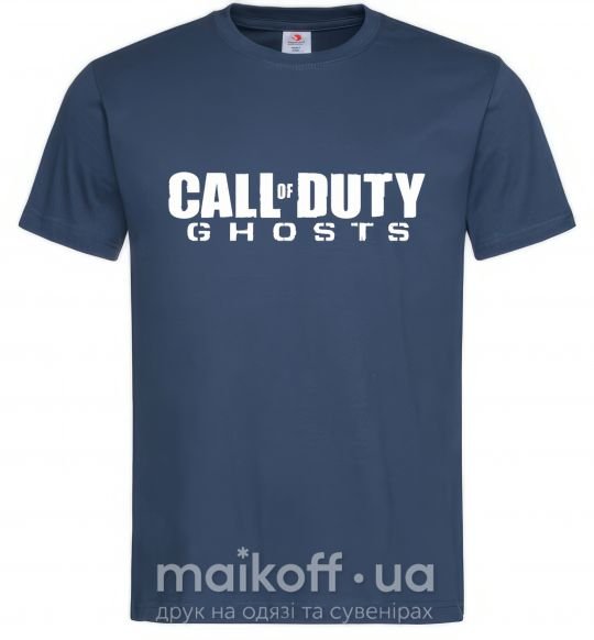 Мужская футболка Call of Duty ghosts Темно-синий фото