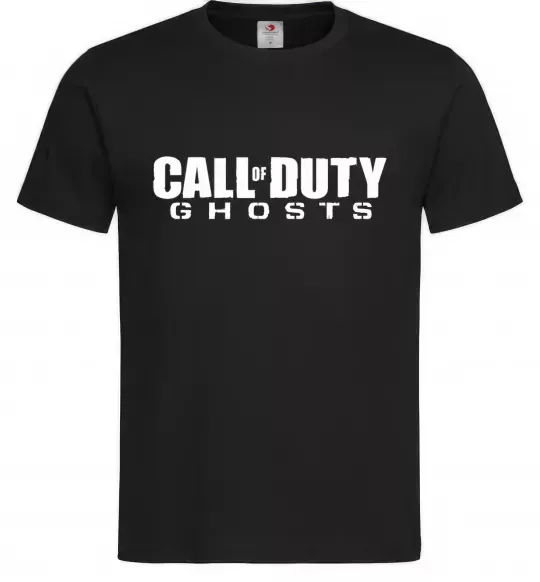 Чоловіча футболка Call of Duty ghosts Чорний фото
