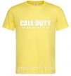 Мужская футболка Call of Duty ghosts Лимонный фото