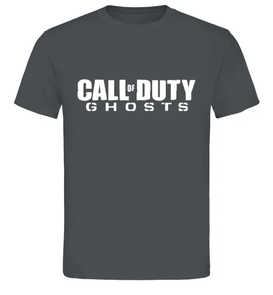 Чоловіча футболка Call of Duty ghosts Графіт фото
