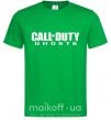 Мужская футболка Call of Duty ghosts Зеленый фото