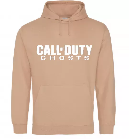 Женская толстовка (худи) Call of Duty ghosts Песочный фото