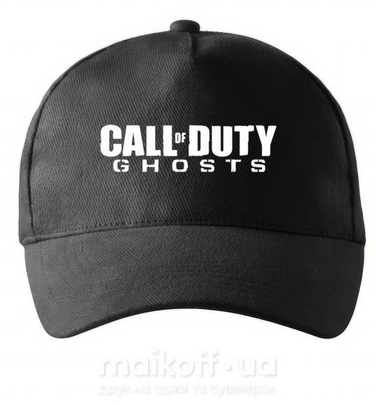 Кепка Call of Duty ghosts Черный фото