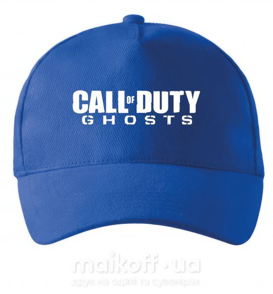 Кепка Call of Duty ghosts Яскраво-синій фото