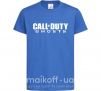 Детская футболка Call of Duty ghosts Ярко-синий фото