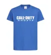 Детская футболка Call of Duty ghosts Ярко-синий фото