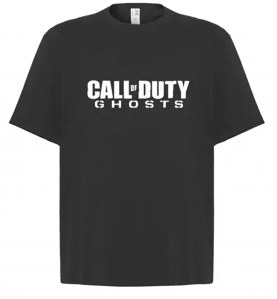Футболка Оверсайз Call of Duty ghosts Чорний фото