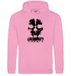Чоловіча толстовка (худі) Call of Duty ghosts with skull Рожевий фото