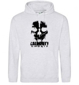 Мужская толстовка (худи) Call of Duty ghosts with skull