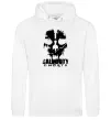 Жіноча толстовка (худі) Call of Duty ghosts with skull Білий фото