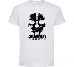 Детская футболка Call of Duty ghosts with skull Детская футболка Call of Duty ghosts with skull