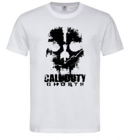 Чоловіча футболка Call of Duty ghosts with skull Чоловіча футболка Call of Duty ghosts with skull