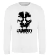 Світшот Call of Duty ghosts with skull Білий фото