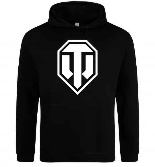 Чоловіча толстовка (худі) Танки Чорний фото