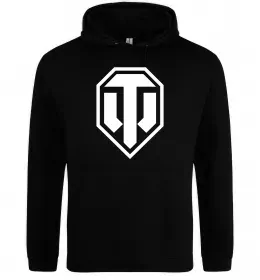 Чоловіча толстовка (худі) Танки Чорний фото