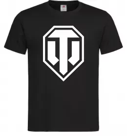 Мужская футболка Танки Черный фото