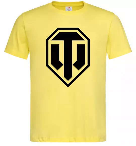 Мужская футболка Танки Лимонный фото