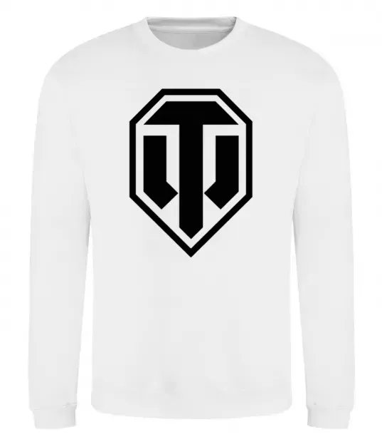 Світшот Танки Білий фото