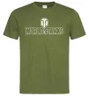 Мужская футболка World of Tanks logo Оливковый Мужская футболка World of Tanks logo Оливковый фото