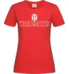 Женская футболка World of Tanks logo Красный Женская футболка World of Tanks logo Красный фото